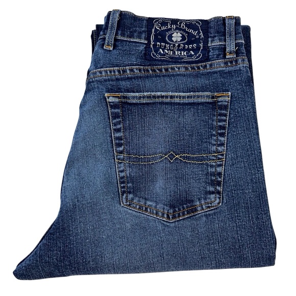 Lucky Brand Boot Cut Denim Jeans Size 33 Women’s - Picture 2 of 13